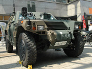 自衛隊車両展示